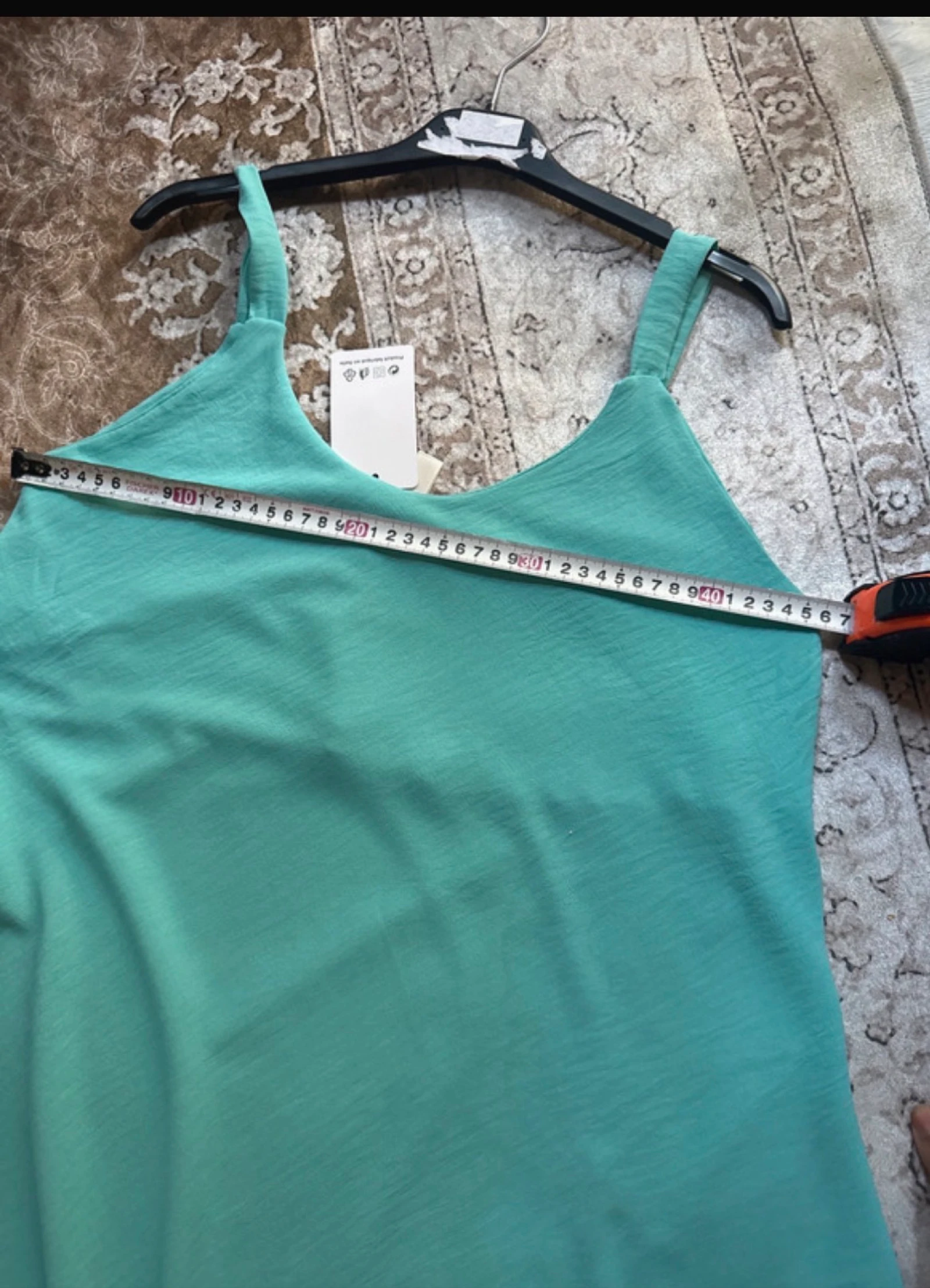 Turquoise jurk een maat – photo 2